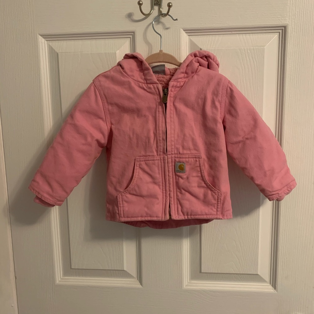 12m pink Carhartt jacket